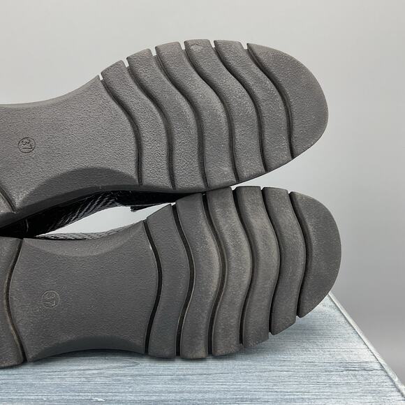 Spring Step Women's Horizon Croco Patent Leather Loafers Black size 6.5 - Picture 10 of 10